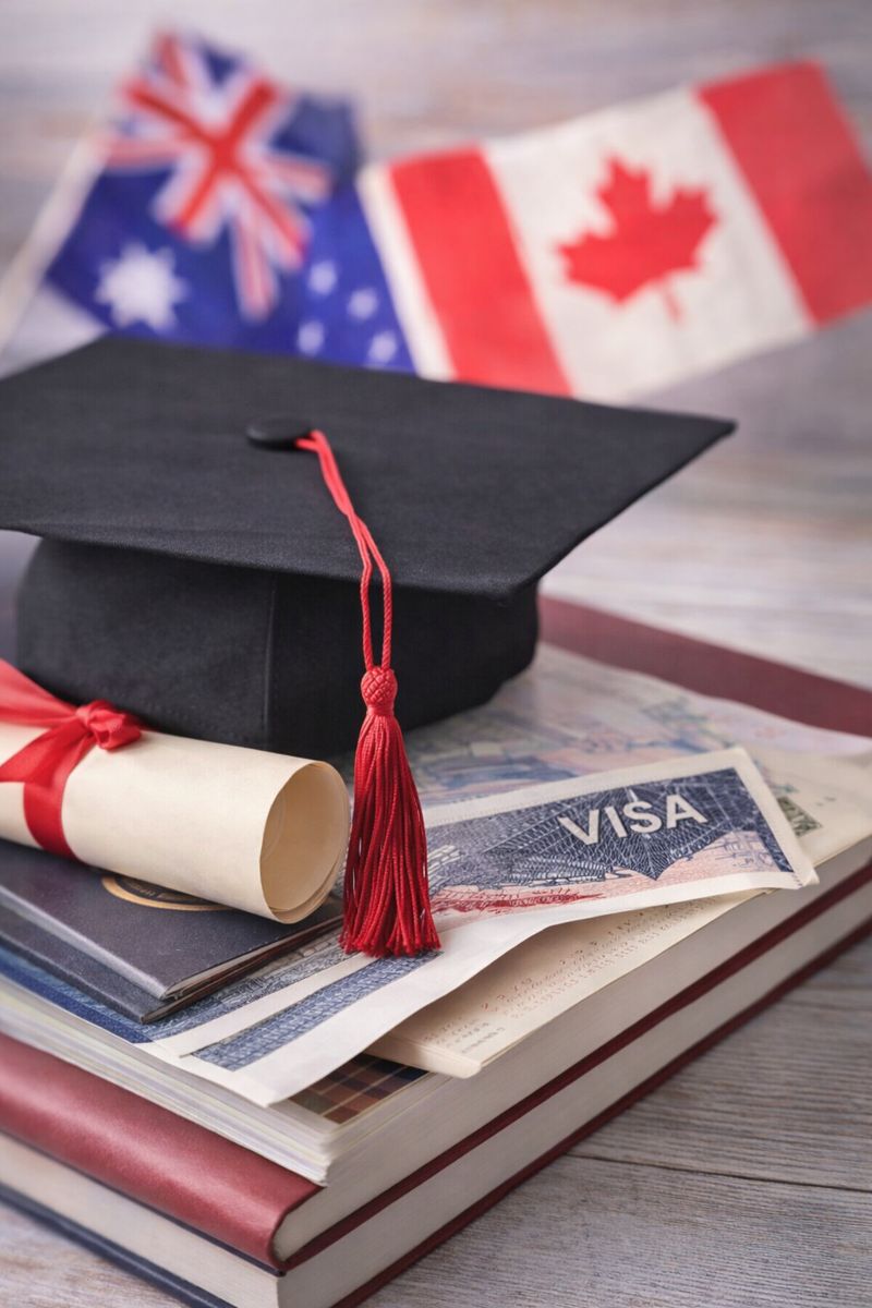 ویزای تحصیلی کانادا آمریکا استرالیا - وکیل مهاجرتی